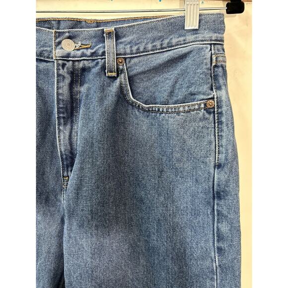 Vintage Levis 560 Womens Sz 8 MIS M Mom Jeans Loose Fit Straight Leg High Rise‎ - Picture 3 of 15